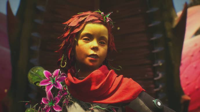 Ivy appears as a small green child in Suicide Squad: Kill the Justice League.