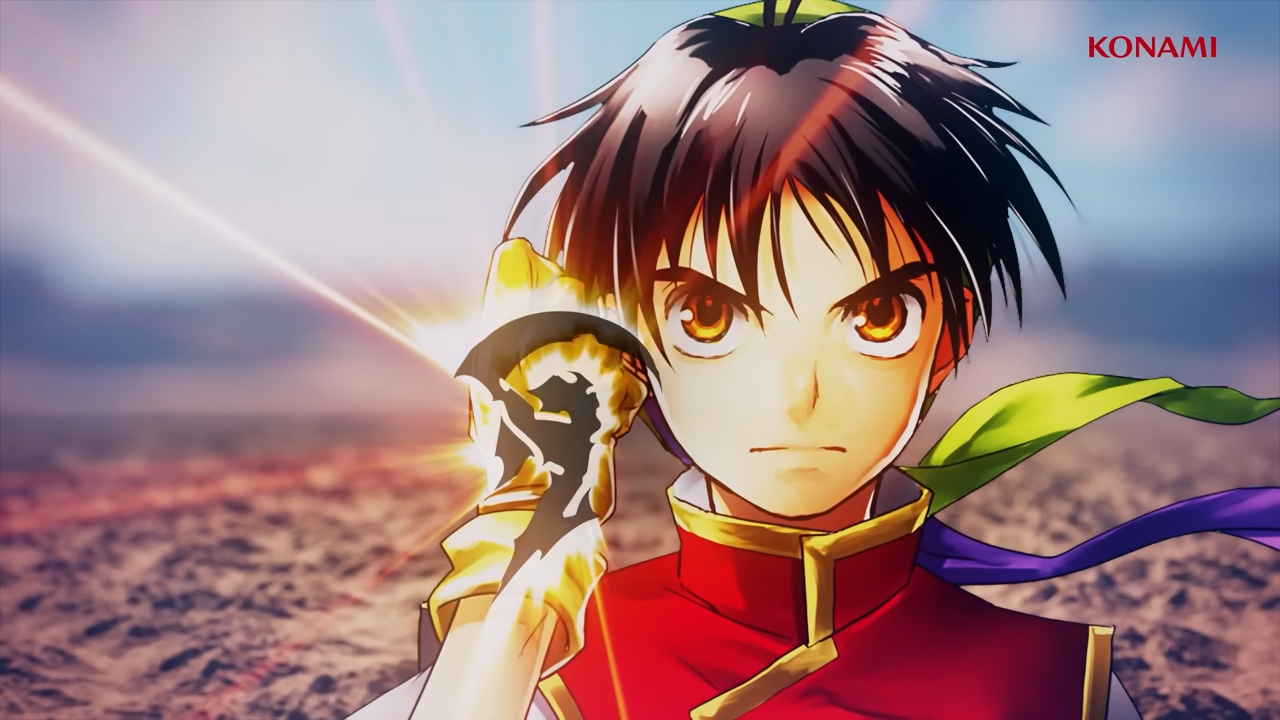 Artwork of Suikoden protagonist