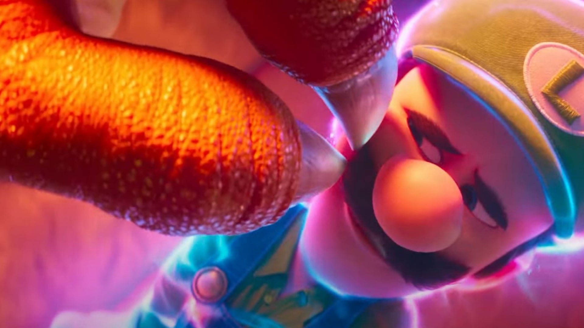 Luigi and Bowser in the Super Mario Bros. movie trailer