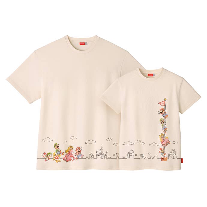 Super Mario themed t-shirt