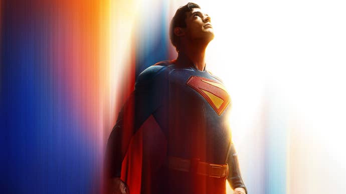 Superman (2025) cropped poster