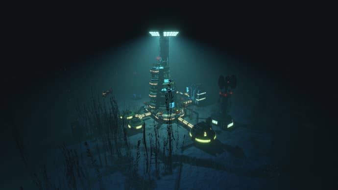 Screenshot from Rocket Flair’s underseas sci-fi simulation Surviving The Abyss