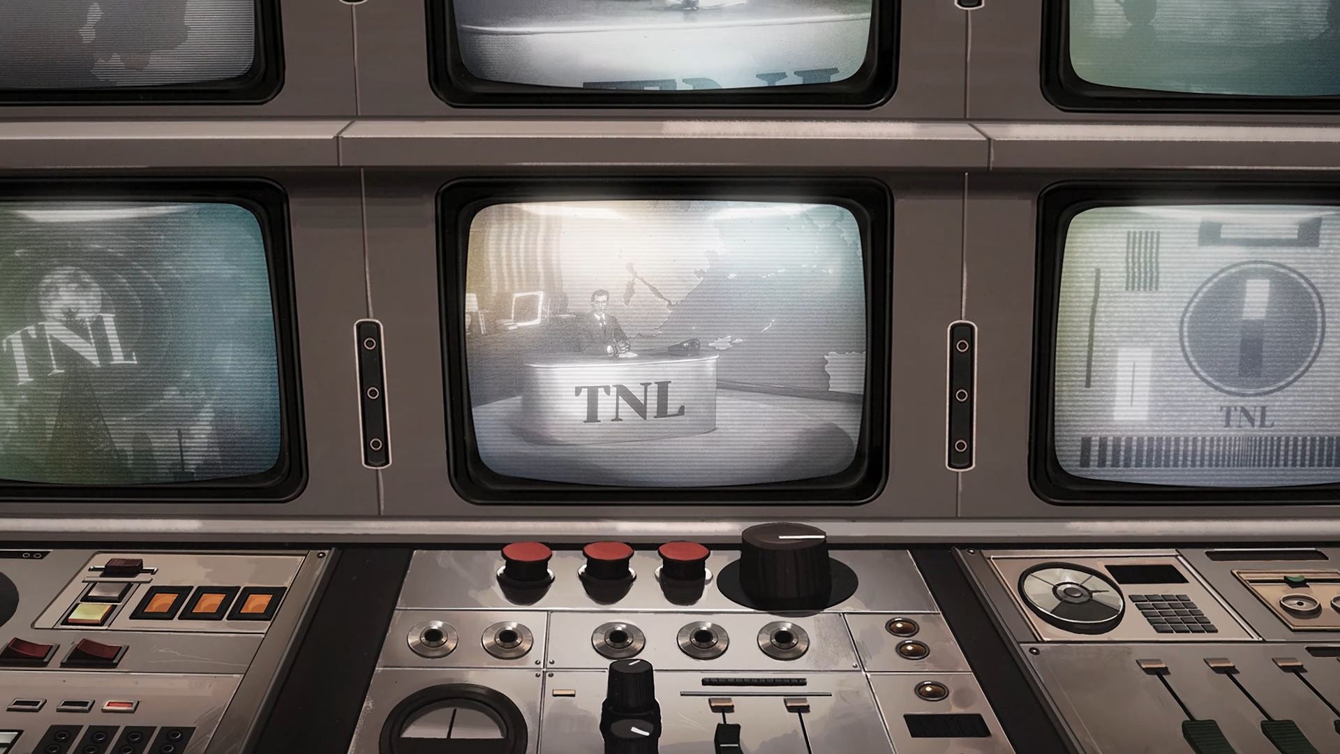 The control desk in Suzerain Stories: The Neutral Lens