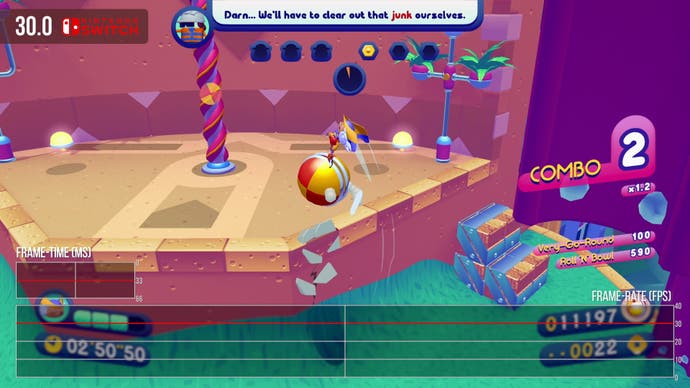 There's a 30fps quality mode that runs at 720p mobile, 1080p docked.