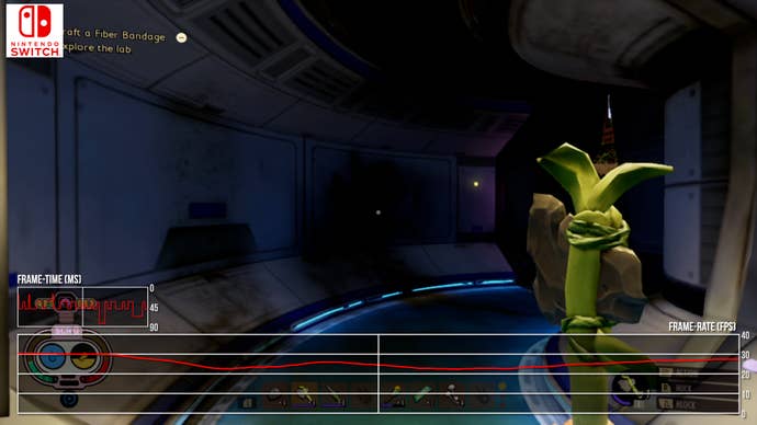 grounded frame-rate readout on Switch