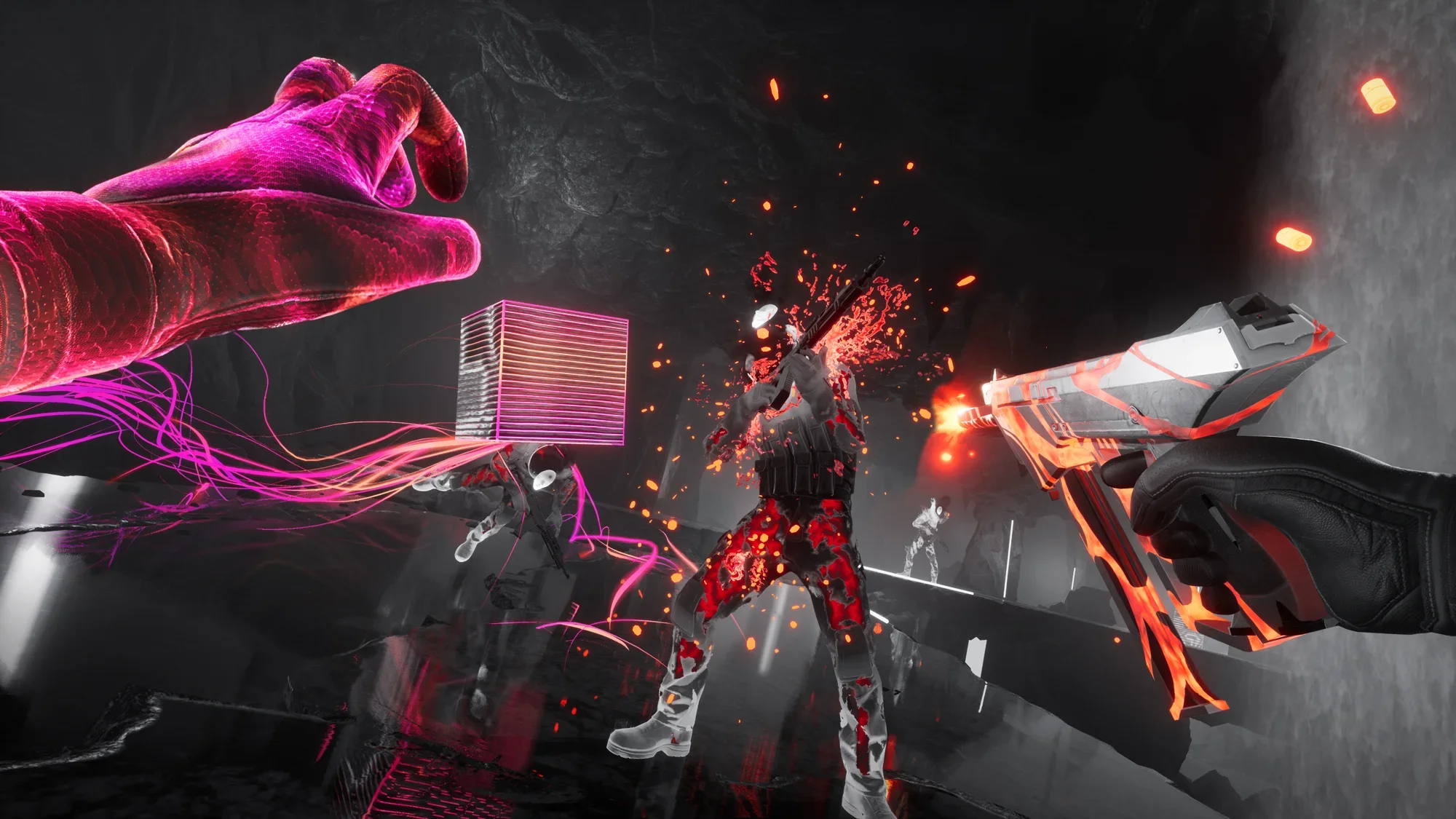 Jennifer Hale and David Hayter on voice acting for VR, reuniting for Synapse, and Shrivelled Snake