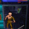 A humanoid mutant attacks in System Shock Classic.