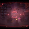 A drone flies through a sci-fi citscape in the System Shock remake intro.