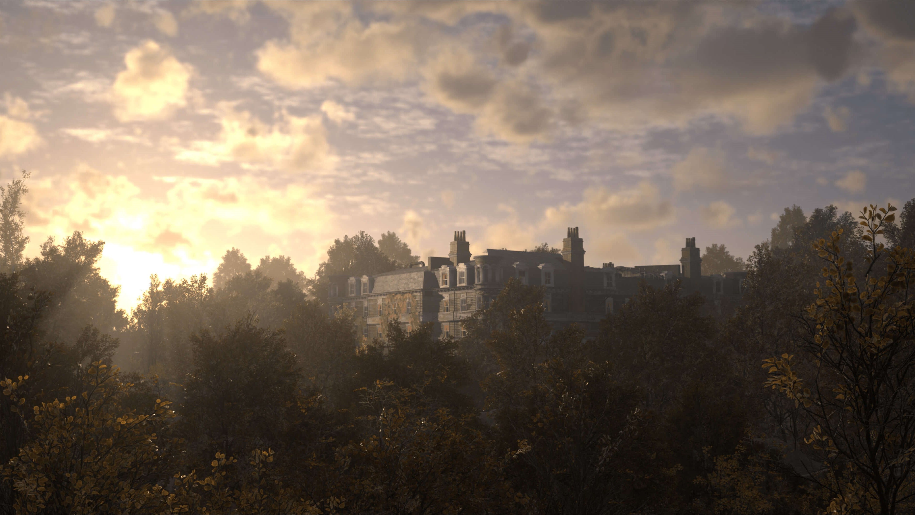 Exterior of the hotel in The Devil In Me