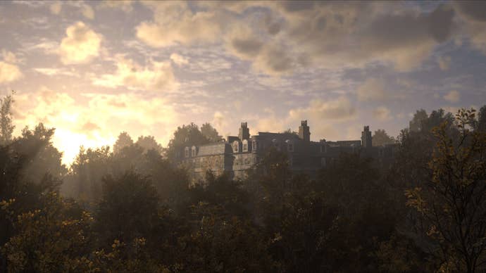 Exterior of the hotel in The Devil In Me