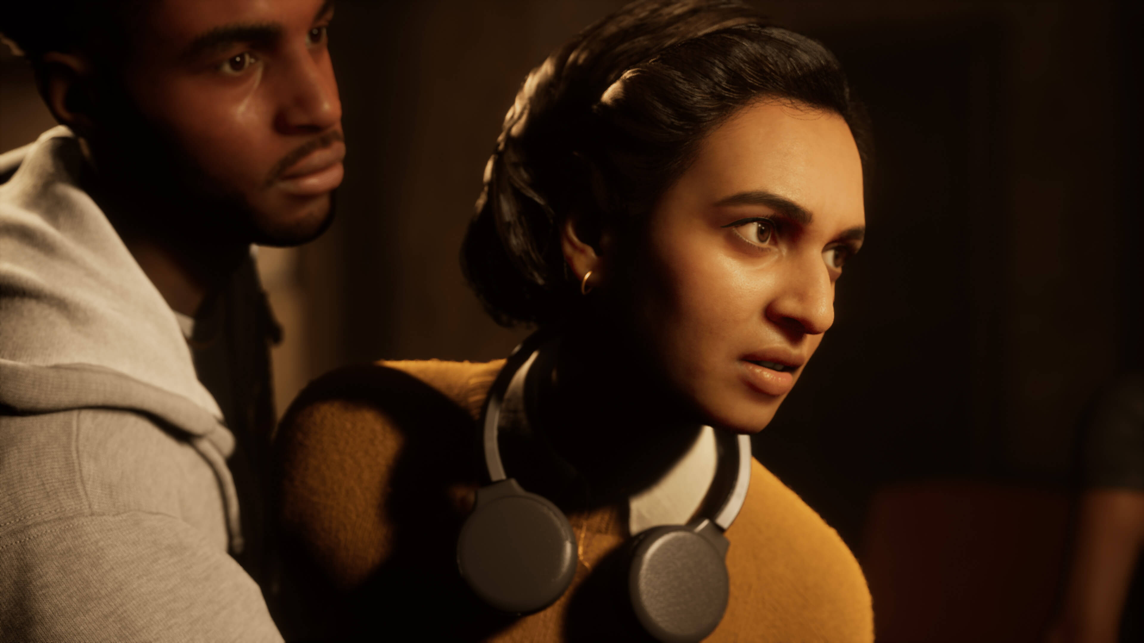 The Devil In Me Mark holding back Erin