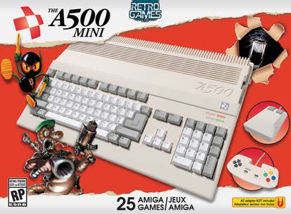 Amiga gets a miniconsole with The A500 Mini