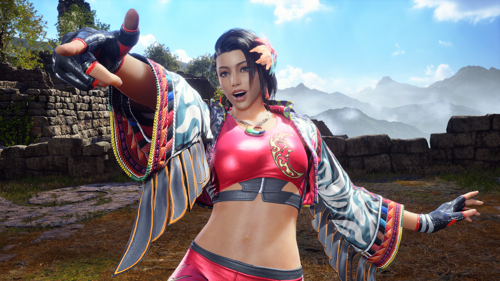 Azucena poses in Tekken 8