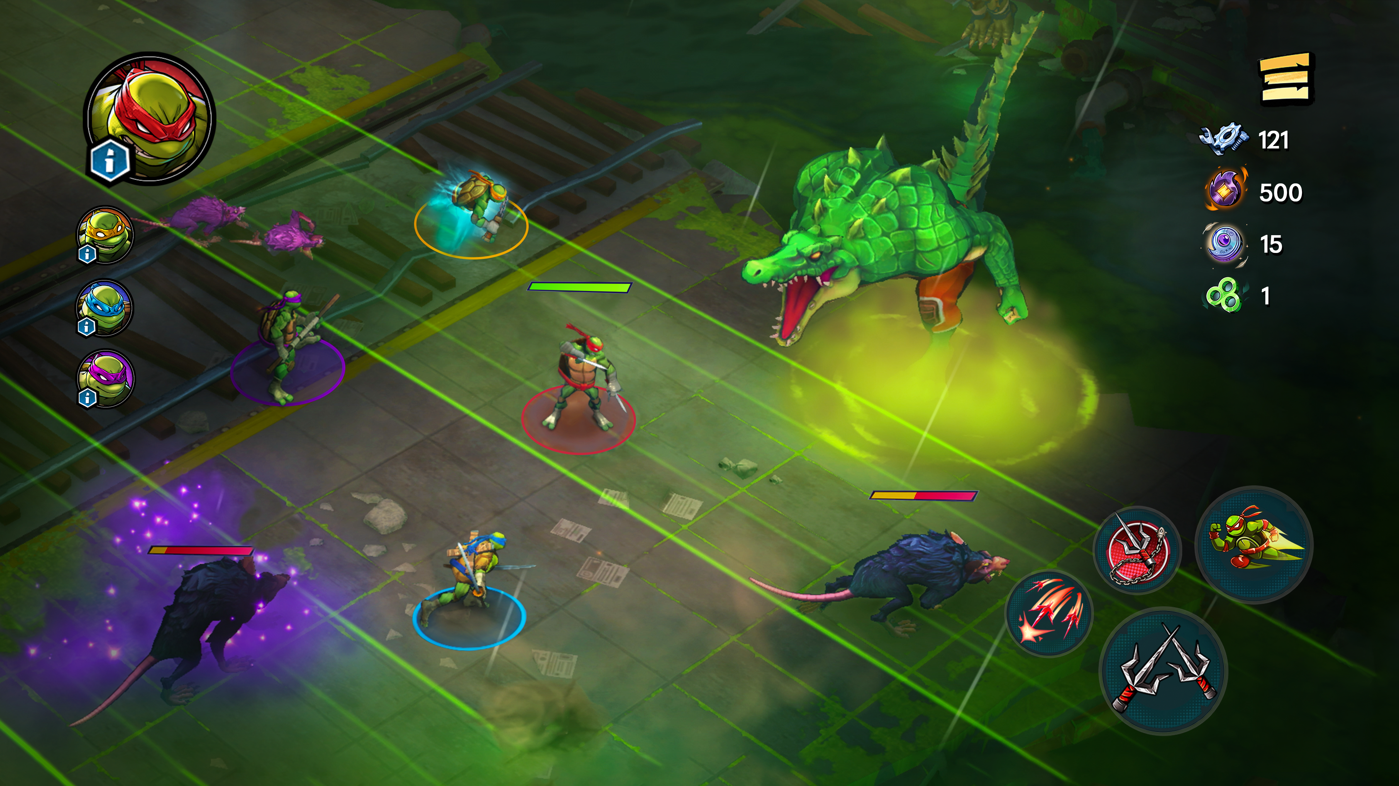 Teenage Mutant Ninja Turtles: Splintered Fate.