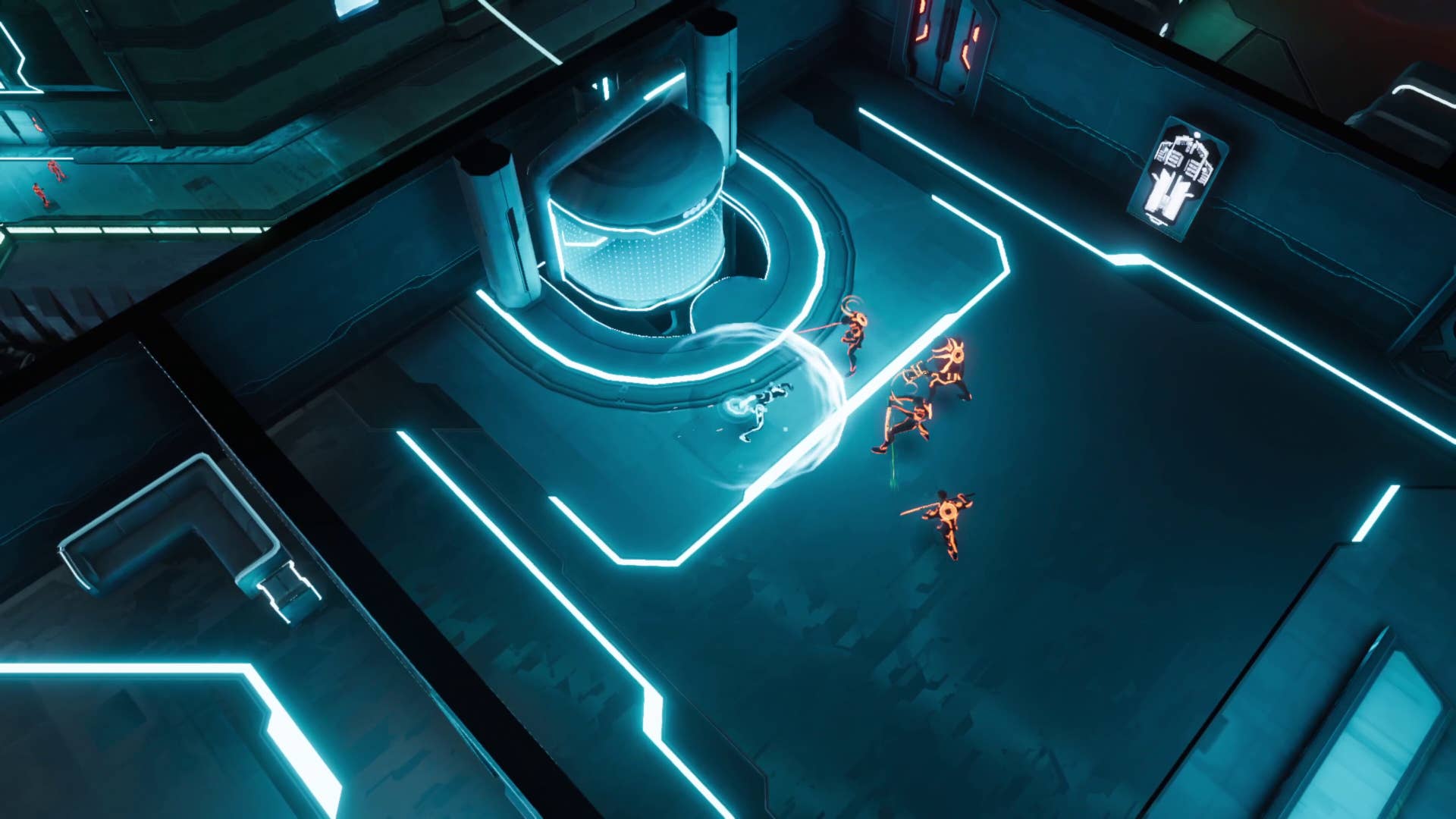 Disc combat in the neon world of TRON: Catalyst