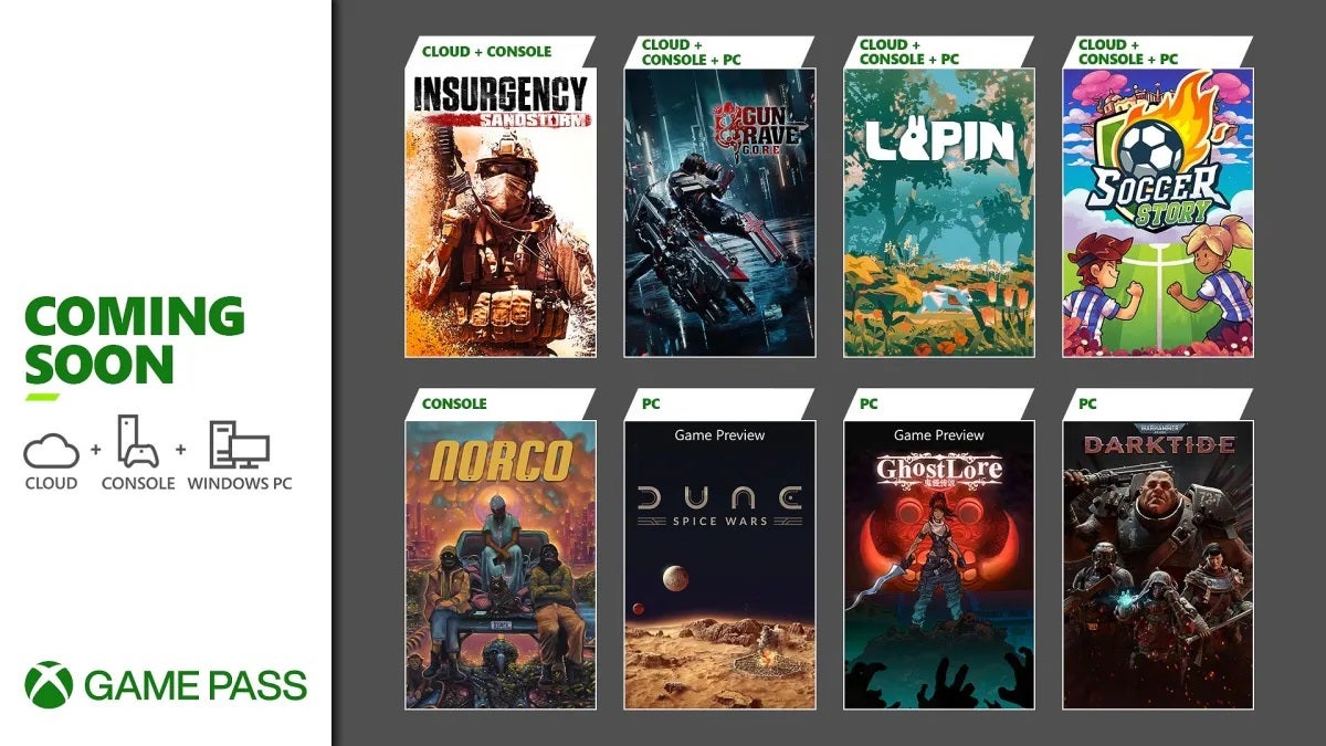 Games coming to xbox store game pass december 2019