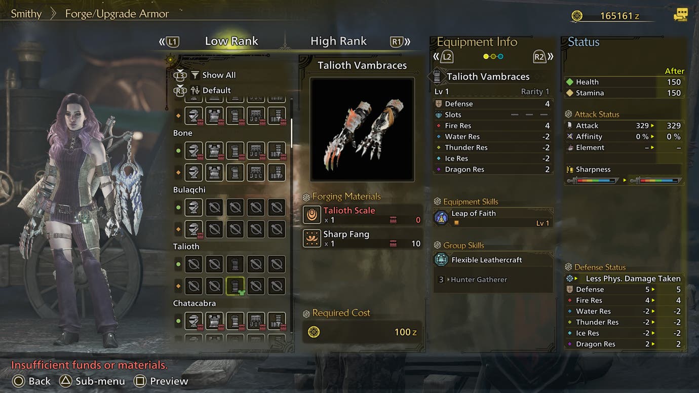 Talitha Scale All Low Rank armor sets in Monster Hunter Wilds | Eurogamer.net