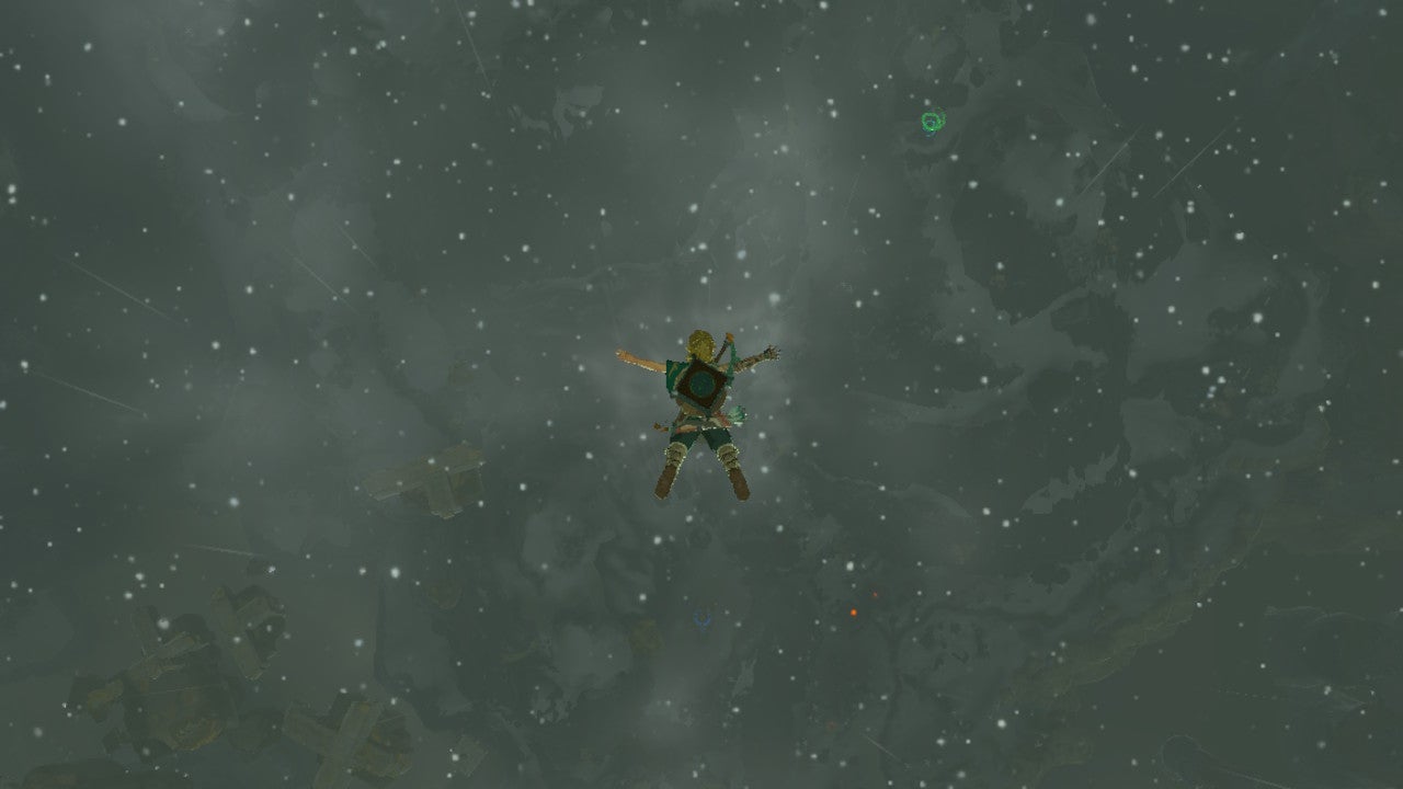 Tears of the Kingdom - falling