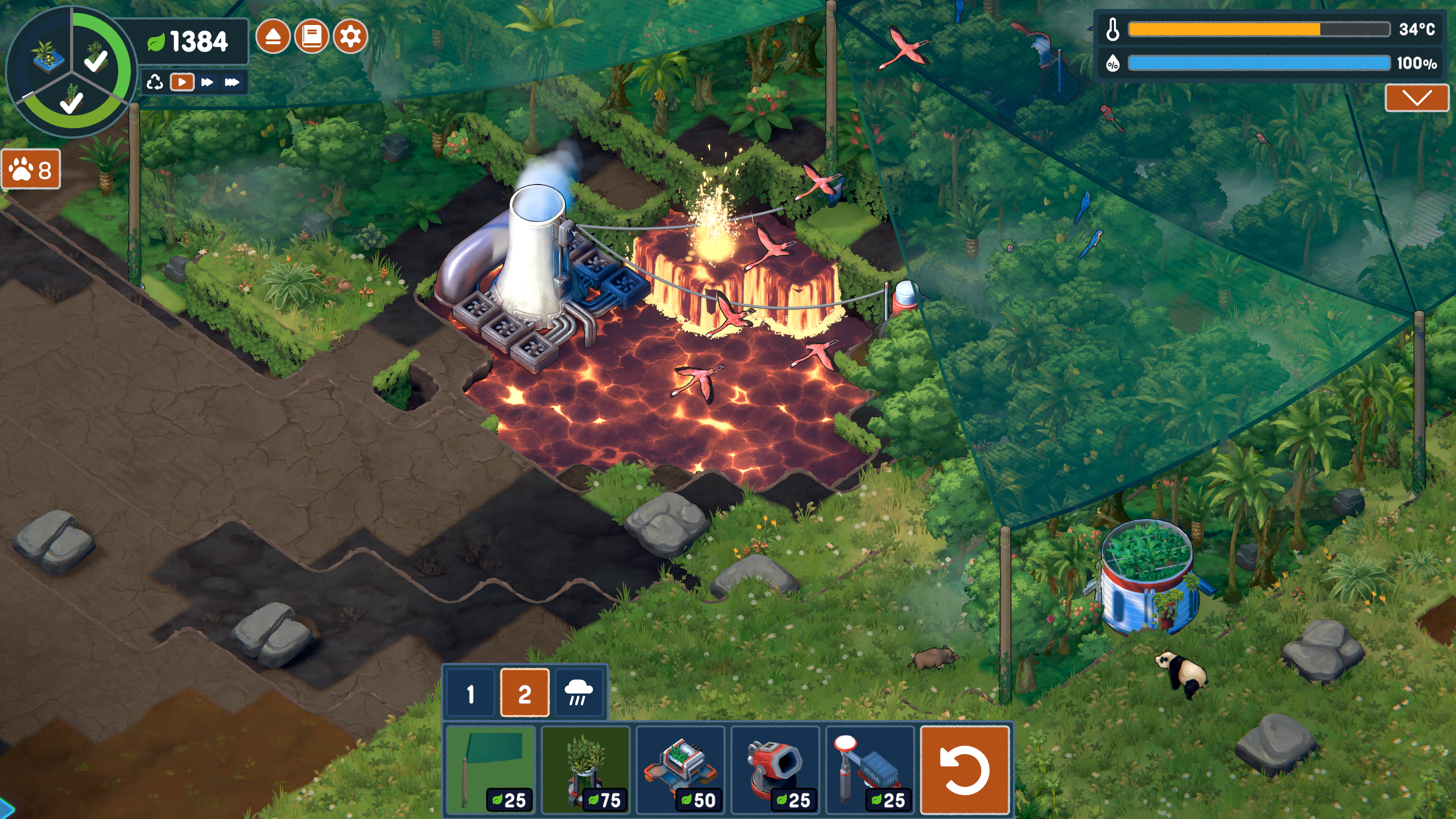 Tangkapan layar Terra Nil Vita Nova