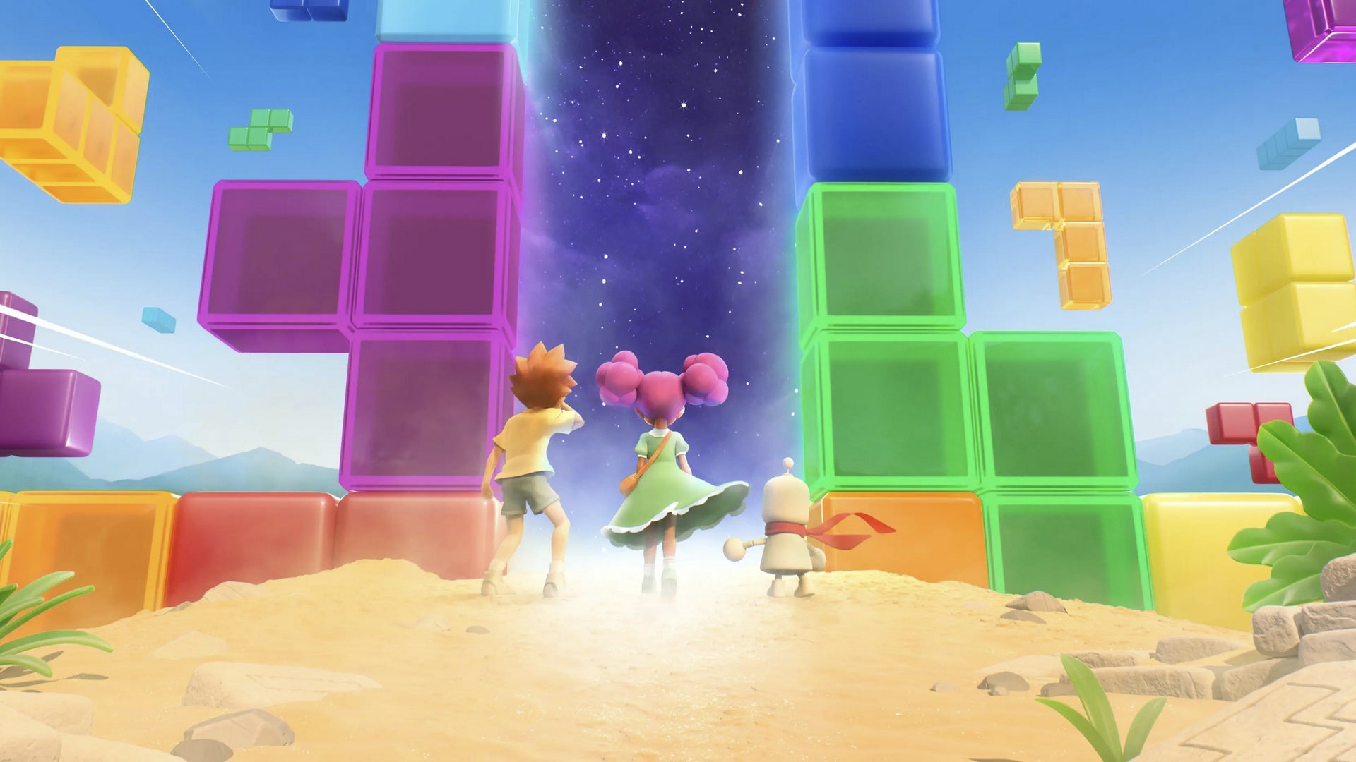 Tetris World Builders: Das legendäre Puzzlespiel wird zur bunten Animationsserie für Kids