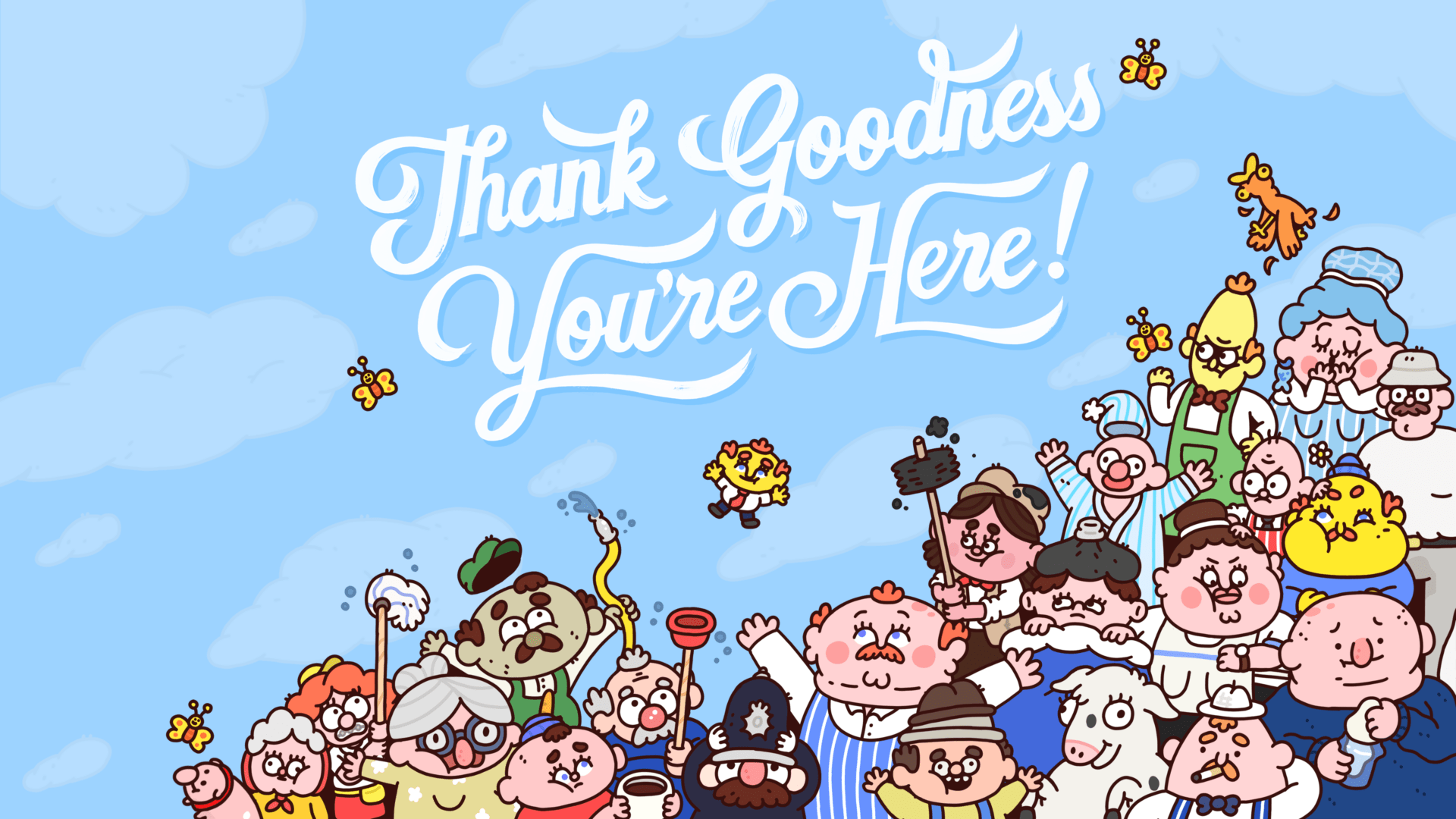 La aventura de comedia Thank Goodness You’re Here! saldrá en agosto