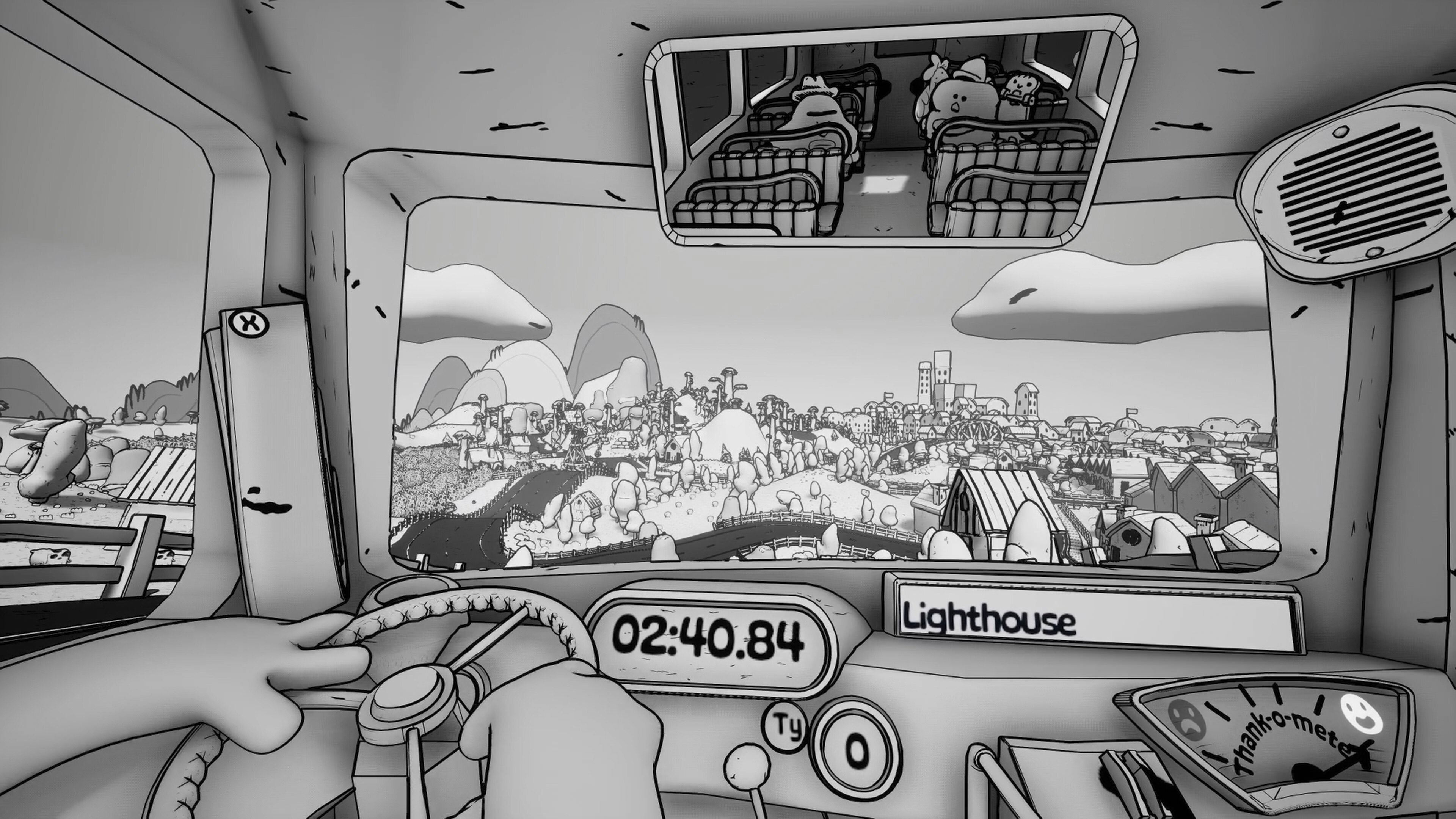 Double Fine's first game since leaving Xbox is a comedy bus-driving sim called Thank You Bus Driver