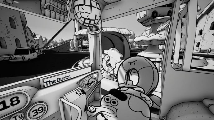 Double Fine's releasing its next game, Thank You Bus Driver, just months after splitting from Xbox