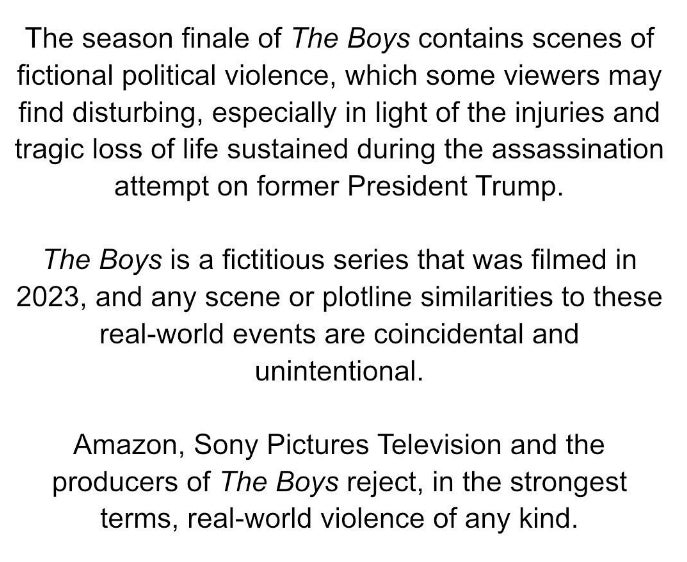 The Boys season 4 finale statement - 3