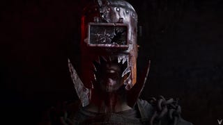 A masked, presumed killer, from single-player Dead by Daylight game, The Casting of Frank Stone