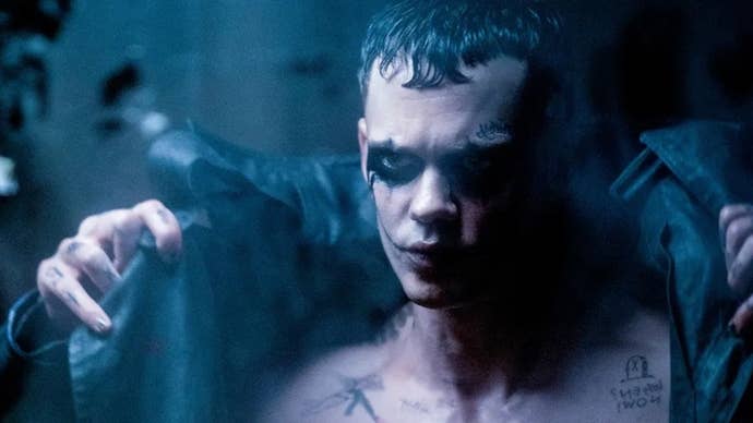 Bill Skarsgård as Eric Draven aka The Crow