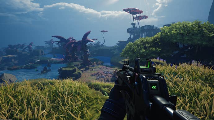 The Cycle: Frontier running at Epic quality.