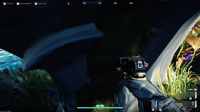 Hiding behind a tree in The Cycle: Frontier.