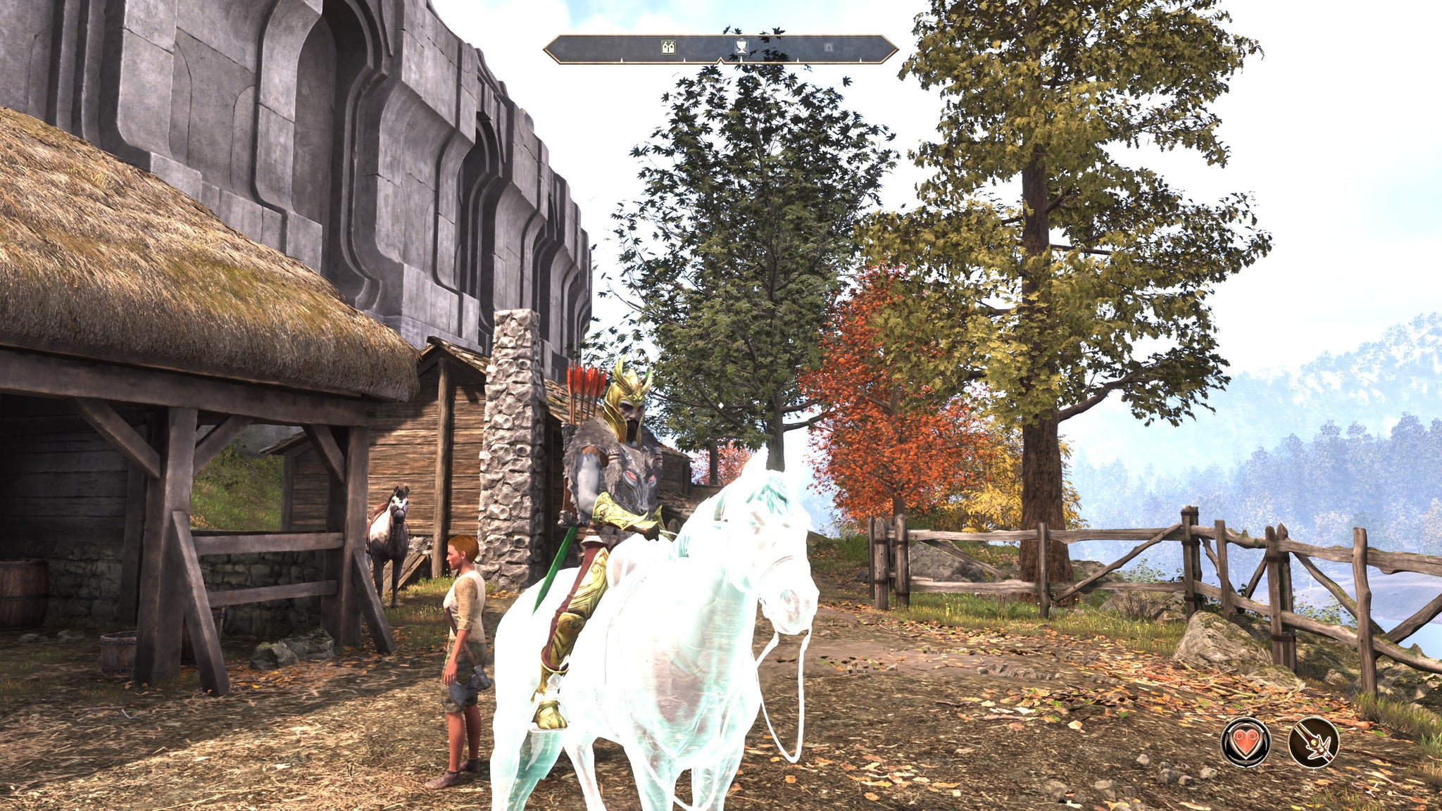 A ghost horse console commanded into Oblivion Remastered. - 3