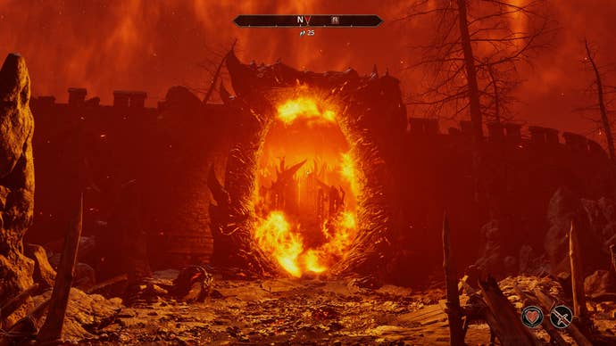 An Oblivion Gate in Oblivion Remastered.