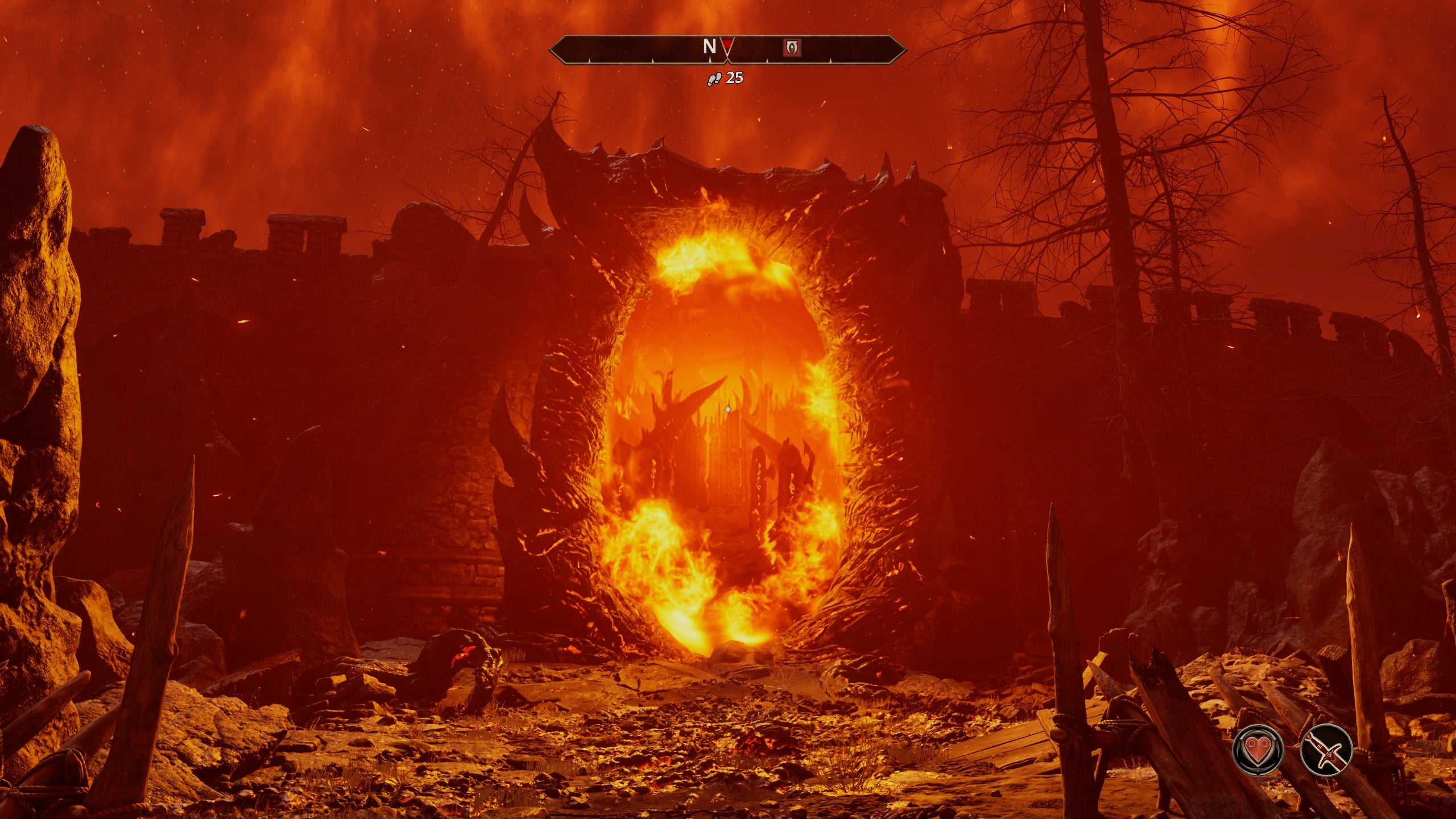 An Oblivion Gate in Oblivion Remastered.