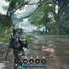 A swamp scene in The First Descendant with ray tracing enabled.