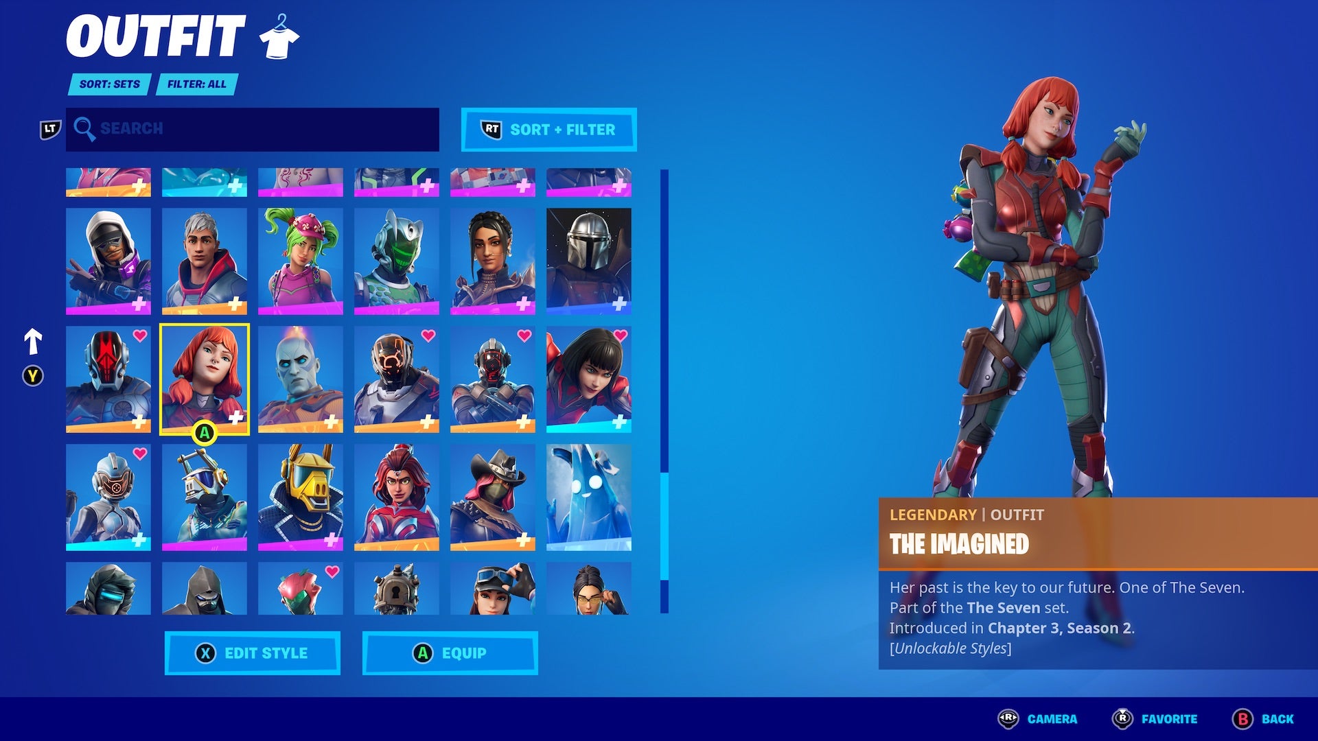 Fortnite The Seven members, skins and leader | Eurogamer.net