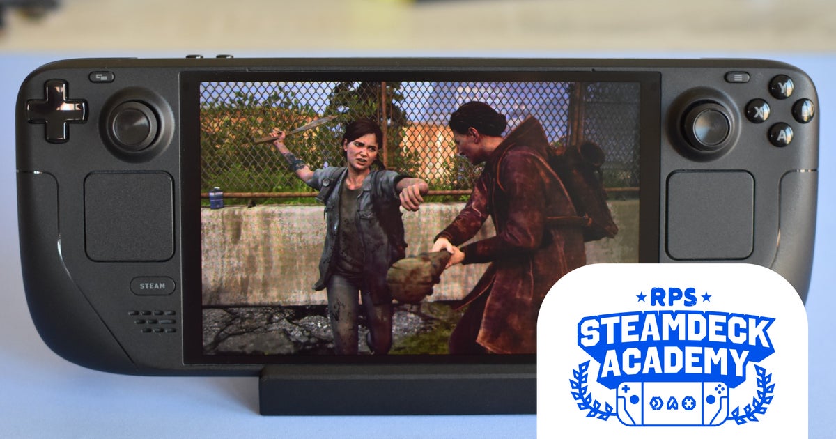 スチームデッキジョエルアベンジング:最後の私たちパートIIリマスター爪ハンドヘルドプレイ