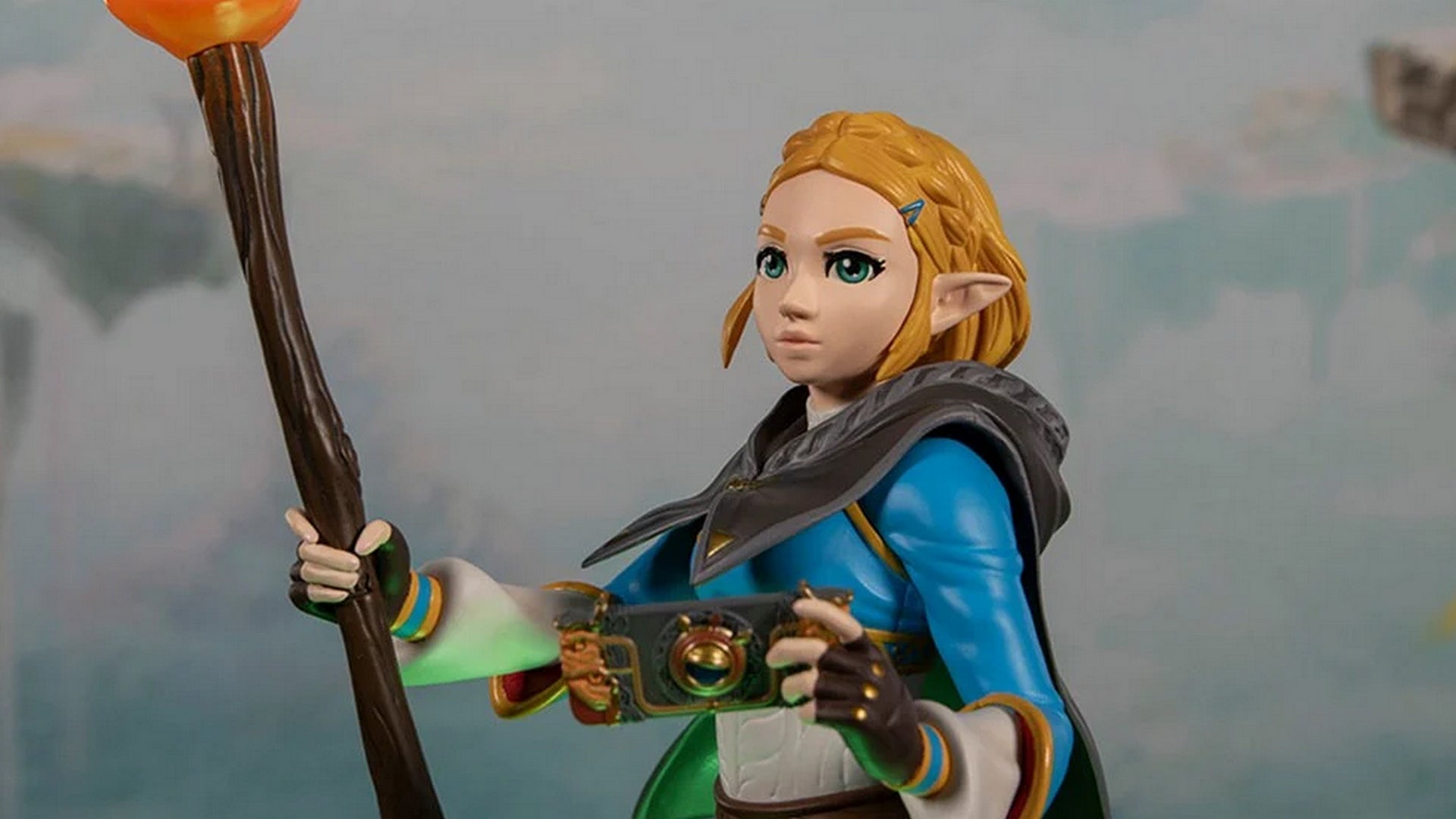 Zelda: Tears of the Kingdom: First 4 Figures enthüllt neue Zelda-Statue mit LED-Beleuchtung