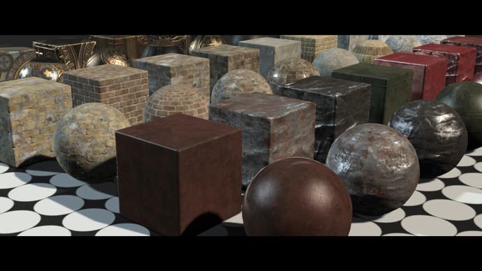 physically based materials shown in a SIGGRAPH 2013 presentation