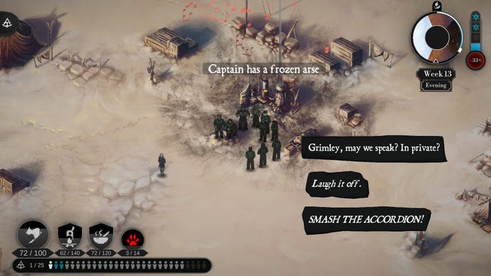 A group of sailors stand around a furnace in The Pale Beyond