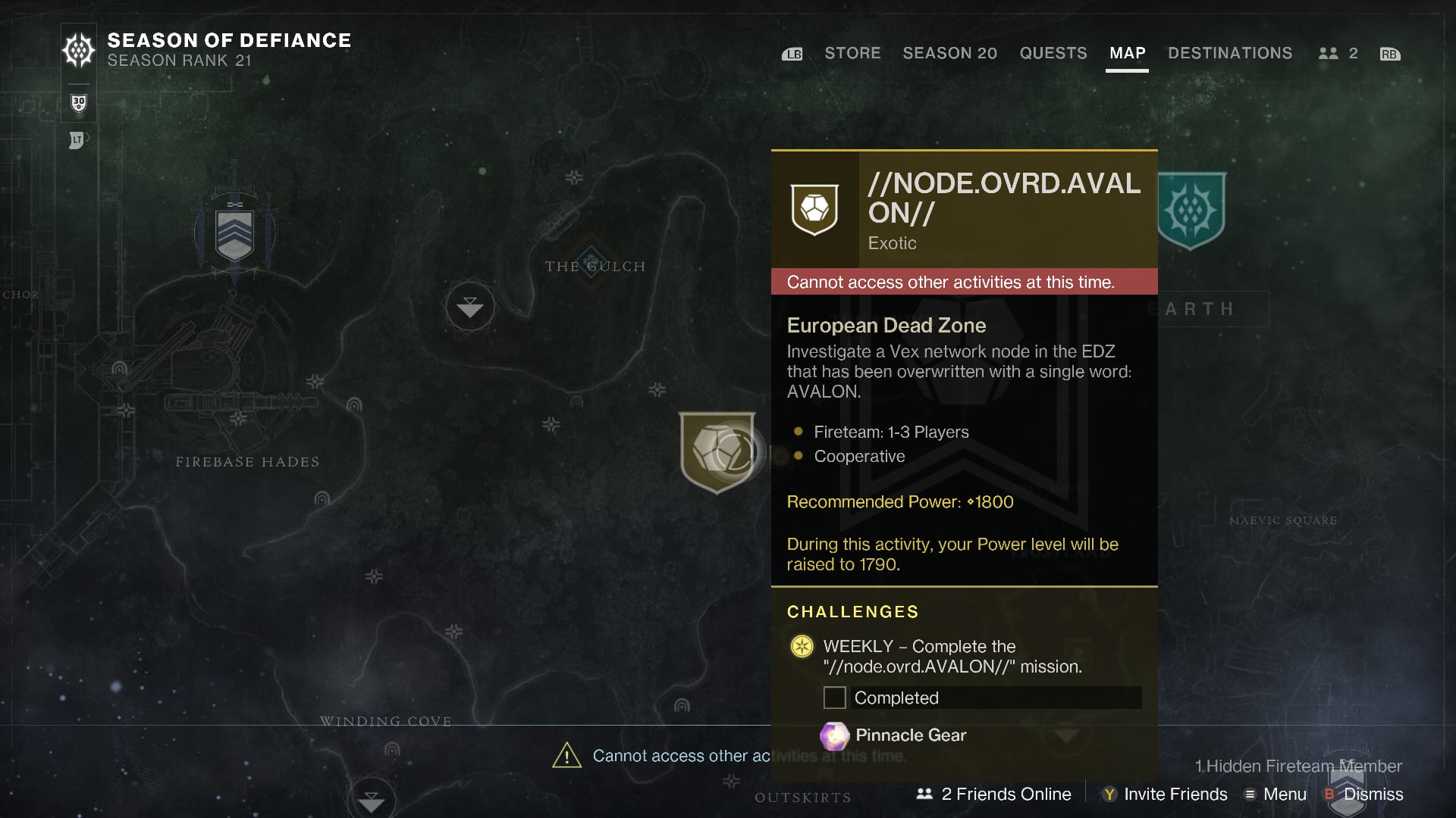 Destiny 2 The Variable: How to find and start Exotic Quest NODE.OVRD.AVAL.ON in the EDZ - 6