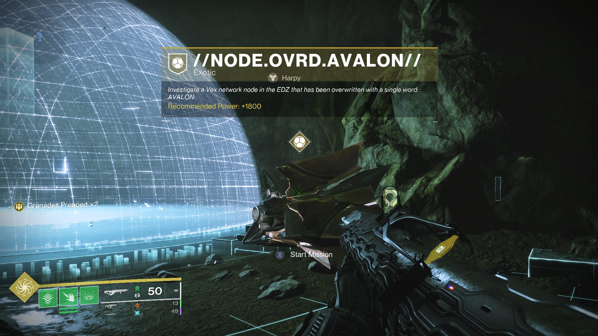 Destiny 2 The Variable: How to find and start Exotic Quest NODE.OVRD.AVAL.ON in the EDZ - 5