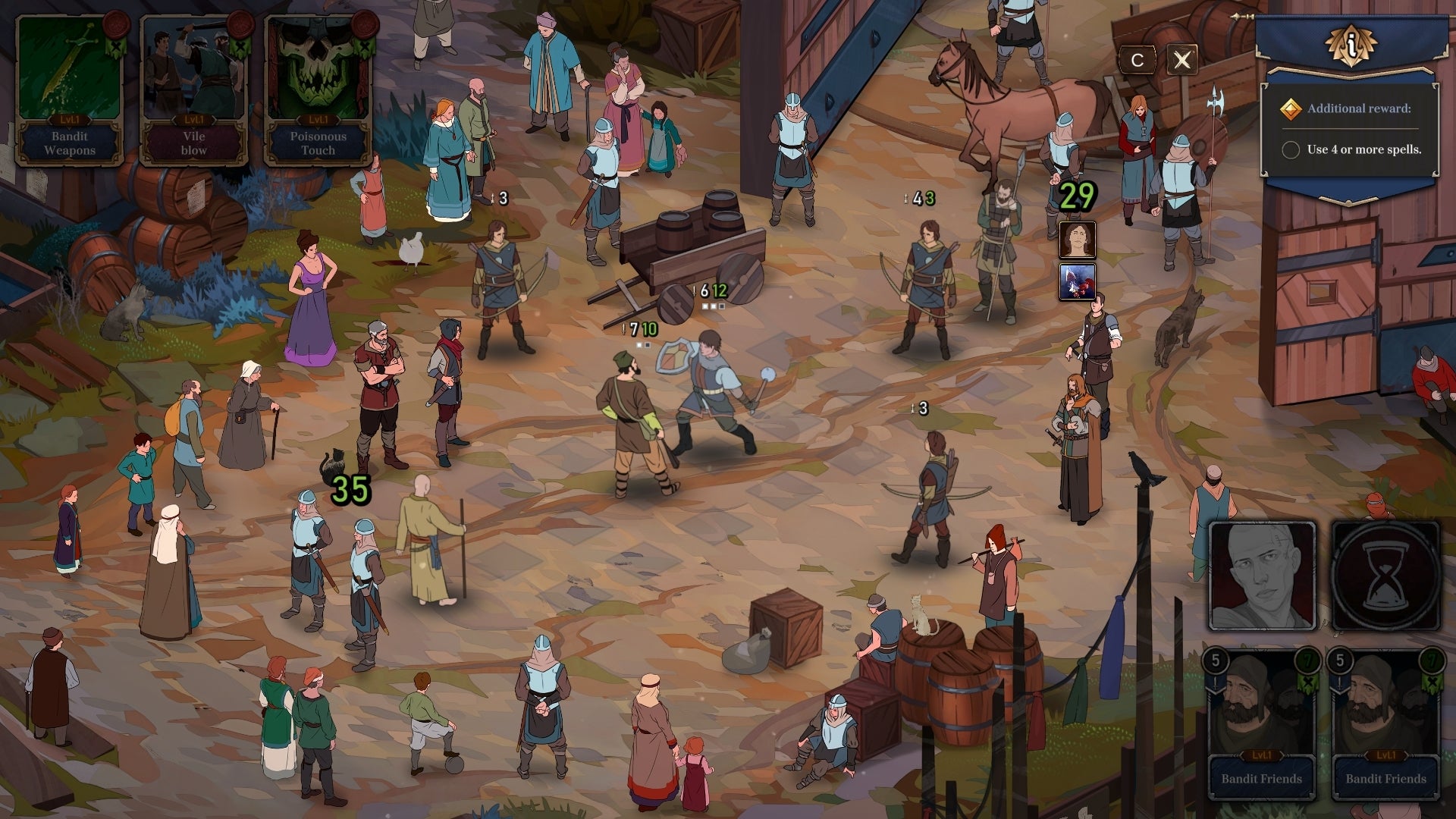 Ash of Gods: The Way combat