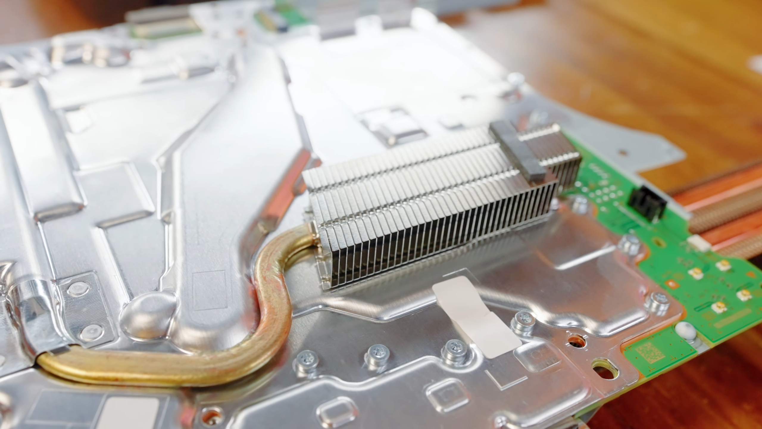 View inside the PS5 model