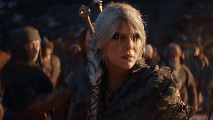 Ciri in The Witcher 4’s reveal trailer.