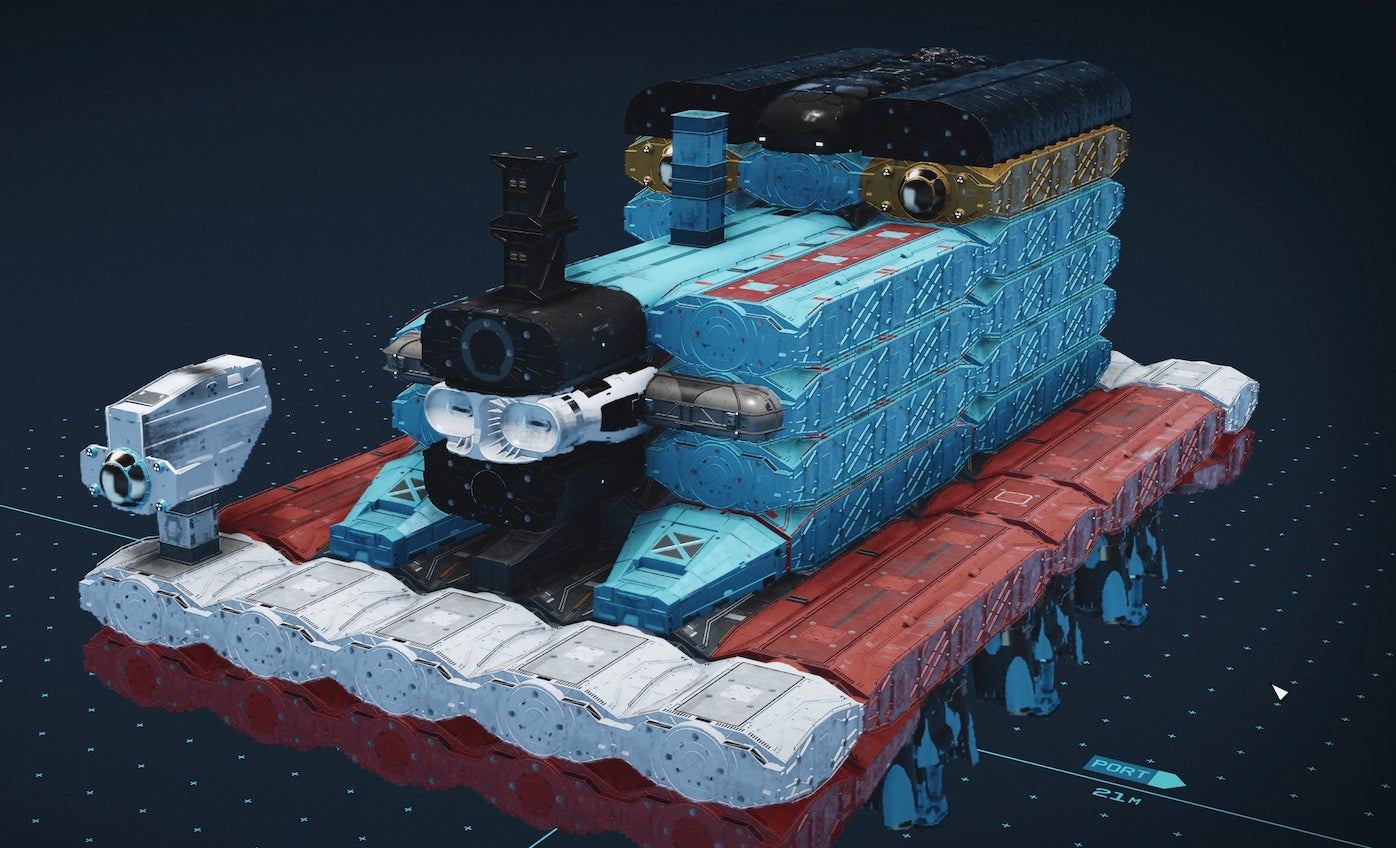 Thomas The Tank Engine has already been made into a ship in Starfield Rock Paper Shotgun