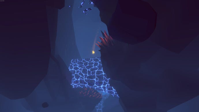 The Sandman plummets through a chasm in Through the Nightmares.