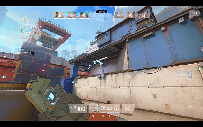 The player character throws their ghost