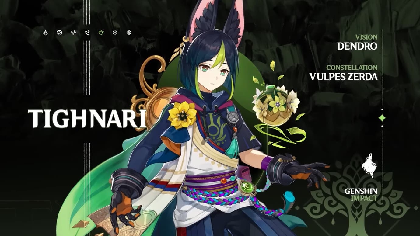 Genshin Impact Tighnari best build and Talent, Ascension materials ...